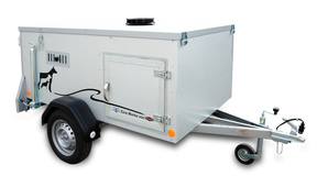 Böckmann Kofferanhänger Hundeanhänger HT-EU2/3 Dog3 Plus 203x124 cm — 1 Achse, ungebremst