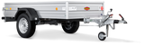 Böckmann Tieflader TL-AL 2513/135 252x130 cm — 1 Achse, gebremst