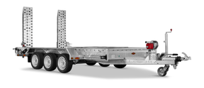 Böckmann Maschinentransporter BT-ST 4018/35 T 403x180 cm — 3 Achsen, gebremst