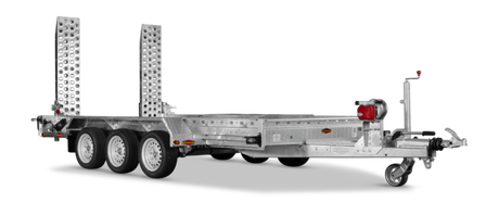 Böckmann Maschinentransporter BT-ST 4018/35 T 403x180 cm — 3 Achsen, gebremst