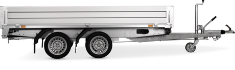 Böckmann Hochlader HL-AL 3718/27 F 374x180 cm — 2 Achsen, gebremst