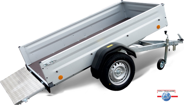 Böckmann Maschinentransporter RK-EU2-K Profi 202x108 cm — 1 Achse, ungebremst