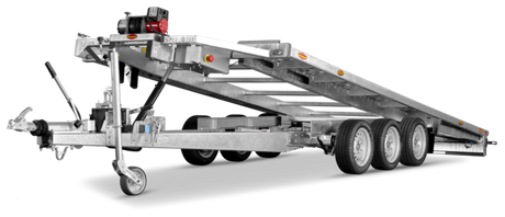 Böckmann Bootsanhänger AH 5021/35 T 500x210 cm — 3 Achsen, gebremst