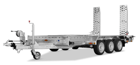 Böckmann Maschinentransporter BT-ST 4018/35 T 403x180 cm — 3 Achsen, gebremst