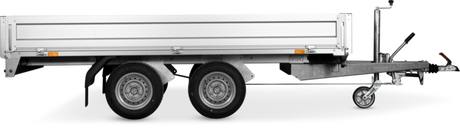 Böckmann Hochlader HL-AL 3016/27 F 306x165 cm — 2 Achsen, gebremst
