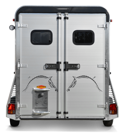 Böckmann Pferdeanhänger Traveller W 2 Big SK 357x200 cm — 2 Achsen, gebremst