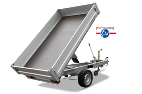 Böckmann Maschinentransporter HL-ERK 2515/15 256x150 cm — 1 Achse, gebremst