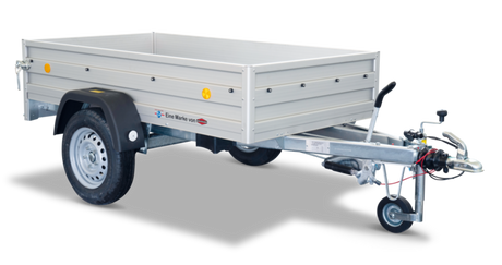 Böckmann Tieflader TL-EB2010/100 AL 203x108 cm — 1 Achse, gebremst