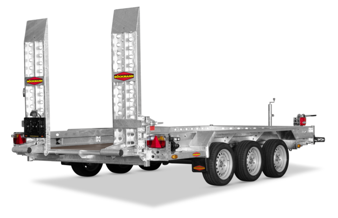 Böckmann Maschinentransporter BT-ST 4018/35 T 403x180 cm — 3 Achsen, gebremst