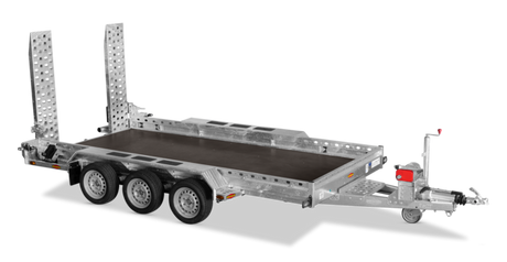 Böckmann Maschinentransporter BT-ST 4018/35 T 403x180 cm — 3 Achsen, gebremst