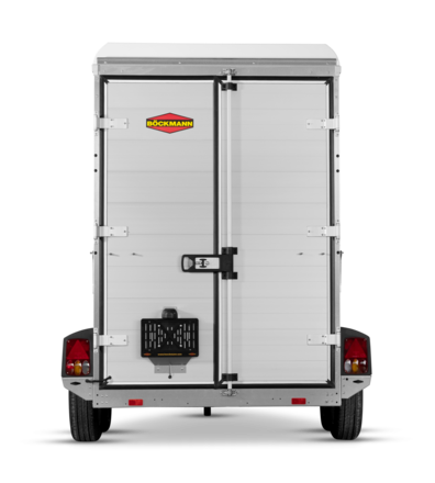 Böckmann Kofferanhänger KT-AL 3015/27 H 301x152 cm — 2 Achsen, gebremst