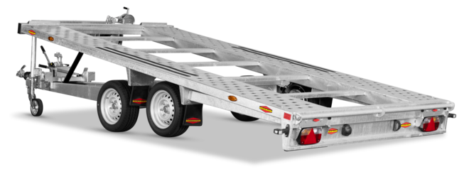 Böckmann Bootsanhänger AH 5021/35 500x210 cm — 2 Achsen, gebremst