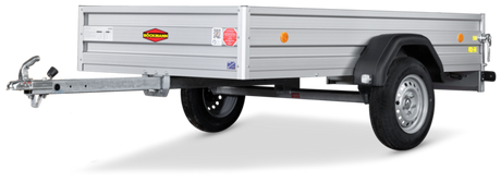 Böckmann Tieflader TL-AL 2513/75 252x130 cm — 1 Achse, ungebremst