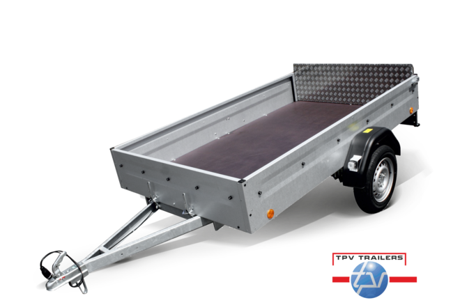Böckmann Maschinentransporter RK-EU4-K Profi 244x144 cm — 1 Achse, ungebremst