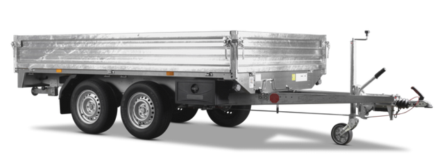 Böckmann Hochlader HL-ST 3718/30 F 374x180 cm — 2 Achsen, gebremst