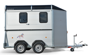 Böckmann Pferdeanhänger Traveller W 2 Big SK 357x200 cm — 2 Achsen, gebremst