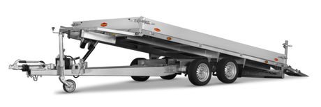 Böckmann Maschinentransporter MH-AL 5021/35 500x210 cm — 2 Achsen, gebremst