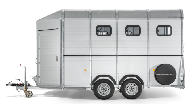 Böckmann Pferdeanhänger Traveller W 4 458x200 cm — 2 Achsen, gebremst