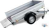 Böckmann Maschinentransporter RK-EU3-K Profi 244x124 cm — 1 Achse, ungebremst