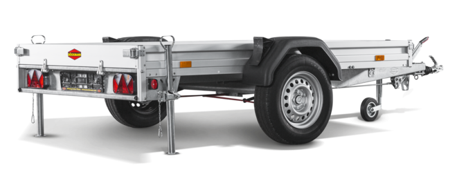 Böckmann Bootsanhänger UT-AL 2515/135 252x150 cm — 1 Achse, gebremst