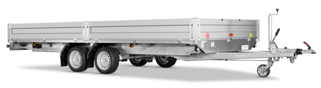 Böckmann Hochlader HL-AL 6221/30 F 624x210 cm — 2 Achsen, gebremst