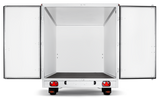 Böckmann Kofferanhänger KH 4121/27 F 410x206 cm — 2 Achsen, gebremst