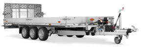 Böckmann Maschinentransporter MH-AL 5021/35 T 500x210 cm — 3 Achsen, gebremst