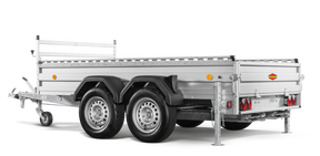 Böckmann Tieflader TL-AL 3015/27 AU 302x150 cm — 2 Achsen, gebremst