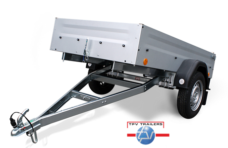 Böckmann Tieflader KD-EU2-K light 202x108 cm — 1 Achse, ungebremst