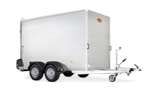 Böckmann Kofferanhänger KT-AL 3015/27 M 301x152 cm — 2 Achsen, gebremst