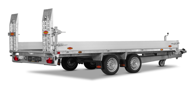 Böckmann Maschinentransporter MH-AL 4321/35 430x210 cm — 2 Achsen, gebremst