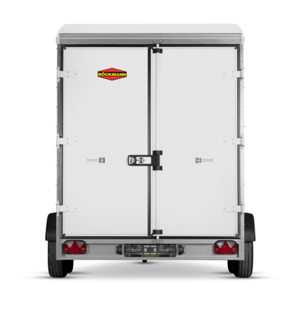 Böckmann Kofferanhänger KT 4018/35 H 400x188 cm — 2 Achsen, gebremst