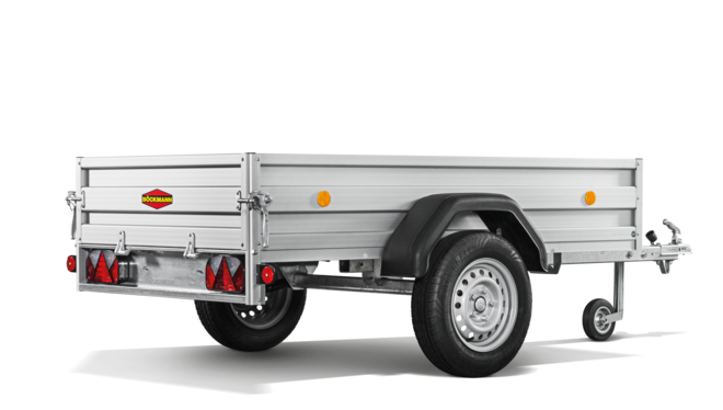 Böckmann Tieflader TL-AL 2515/135 252x150 cm — 1 Achse, gebremst