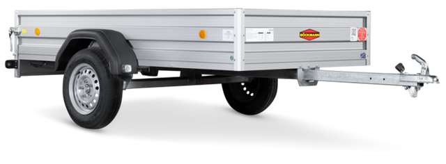 Böckmann Tieflader TL-AL 2111/75 210x111 cm — 1 Achse, ungebremst