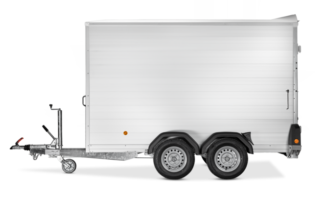 Böckmann Kofferanhänger KT-AL 3015/27 M 301x152 cm — 2 Achsen, gebremst