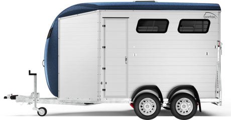 Böckmann Pferdeanhänger Portax L SR 419x175 cm — 2 Achsen, gebremst
