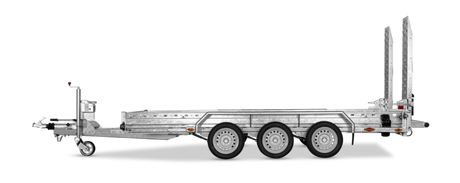 Böckmann Maschinentransporter BT-ST 4018/35 T 403x180 cm — 3 Achsen, gebremst