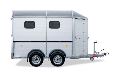 Böckmann Pferdeanhänger Traveller K 3 317x200 cm — 2 Achsen, gebremst