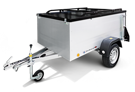 Böckmann Kofferanhänger KT-EB2 202x108 cm — 1 Achse, gebremst