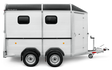 Böckmann Pferdeanhänger Traveller K4 357x200 cm — 2 Achsen, gebremst