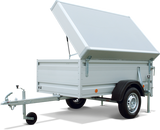 Böckmann Tieflader TL-AL 2111/75 DB 210x111 cm — 1 Achse, ungebremst