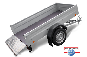 Böckmann Maschinentransporter RK-EU4-K Light 244x144 cm — 1 Achse, ungebremst