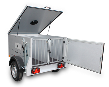 Böckmann Kofferanhänger Hundeanhänger HT-EU0 Dog2 Basic 133x108 cm — 1 Achse, ungebremst