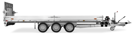 Böckmann Maschinentransporter MH-AL 5021/35 T 500x210 cm — 3 Achsen, gebremst