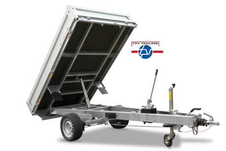 Böckmann Maschinentransporter HL-ERK 2515/15 256x150 cm — 1 Achse, gebremst