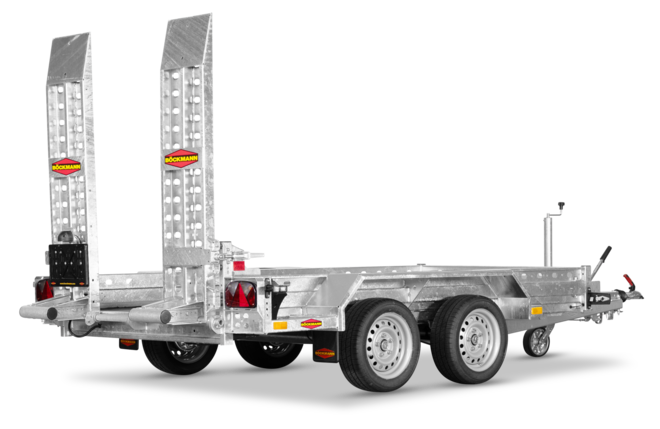 Böckmann Maschinentransporter BT-ST 3518/35 353x180 cm — 2 Achsen, gebremst