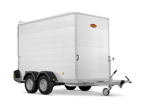 Böckmann Kofferanhänger KT-AL 3015/27 H 301x152 cm — 2 Achsen, gebremst