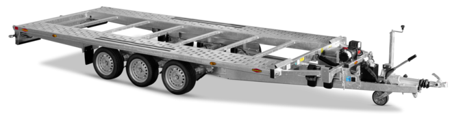 Böckmann Bootsanhänger AH 5021/35 T 500x210 cm — 3 Achsen, gebremst