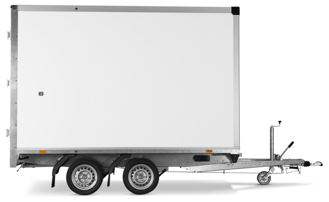 Böckmann Kofferanhänger KH 3221/27 F 320x206 cm — 2 Achsen, gebremst
