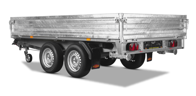Böckmann Hochlader HL-ST 4121/35 F 414x210 cm — 2 Achsen, gebremst